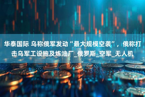 华泰国际 乌称俄军发动“最大规模空袭”，俄称打击乌军工设施及炼油厂_俄罗斯_空军_无人机